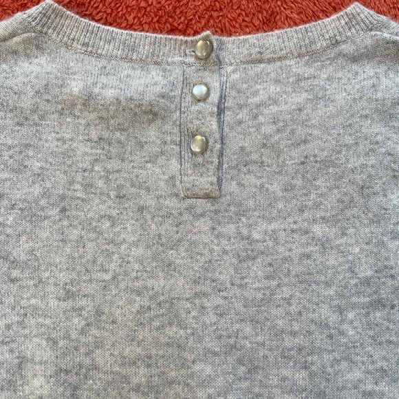 Nanette Lepore 2fly Cashmere ruffled sleeves top M - Picture 7 of 11